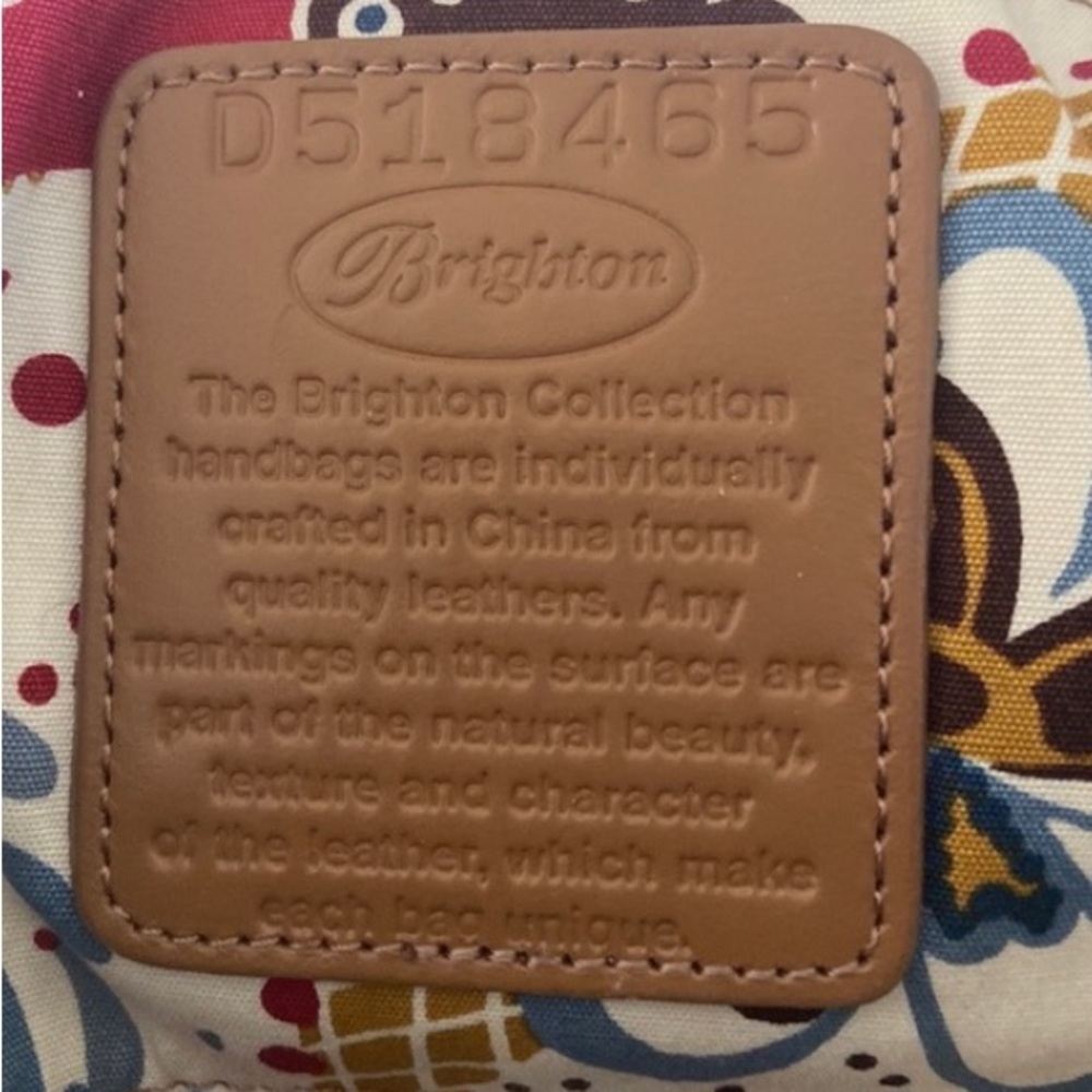 Brighton Brown Leather and Suede Bag - Picture 3 of 14